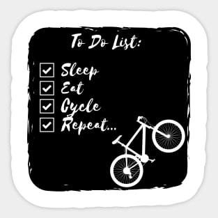 To Do List Sticker